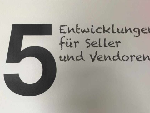 Fünf Entwicklung für Seller und Vendoren