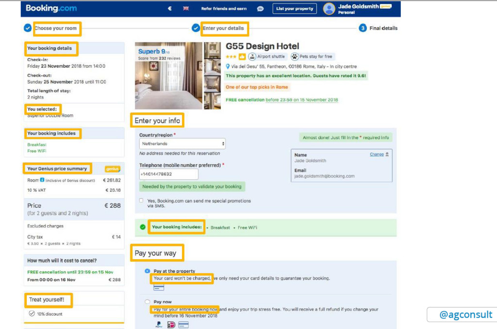 Best Practice Booking.com