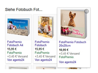 Google Shopping von agento24