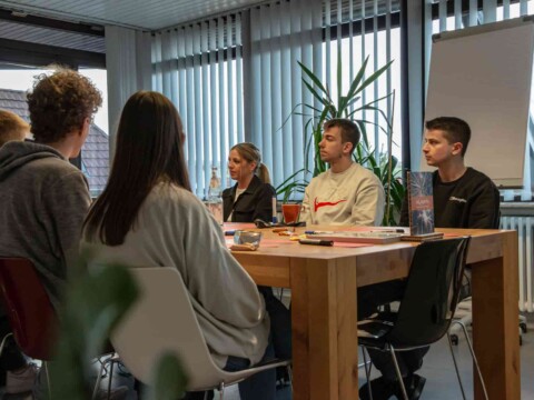 Ständig im Austausch mit unseren Auszubildenden