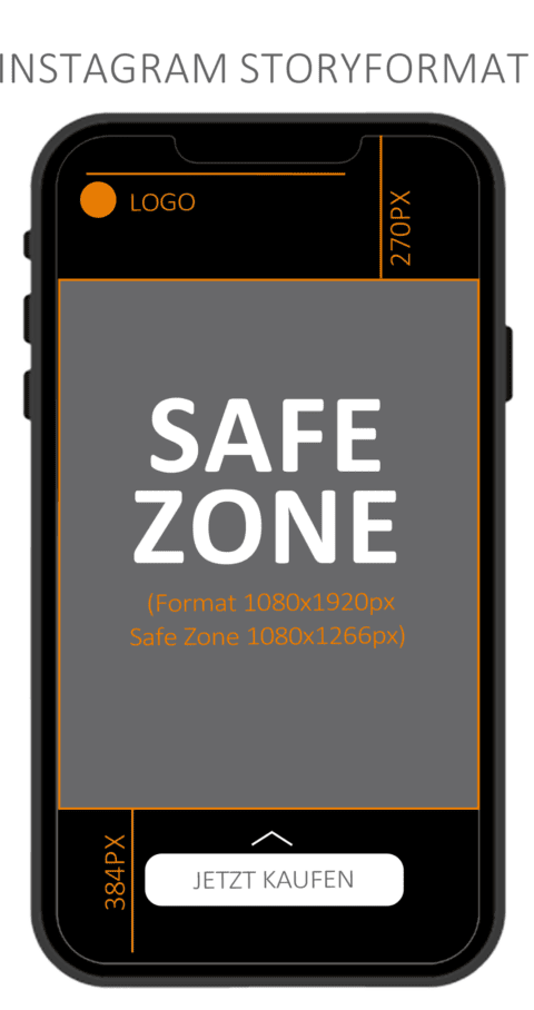 Safezones Instagram Storyformat