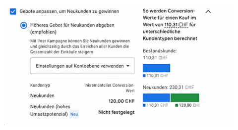 Neukundenwert